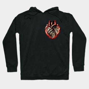 Heart Art: Arabic Calligraphy Art Creation Hoodie